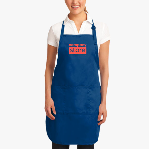 Port Authority Easy Care Full Length Apron with Stain Release Thumbnail